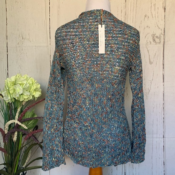 Gabriel S. Knit Crochet Cardigan XS - Picture 4 of 8